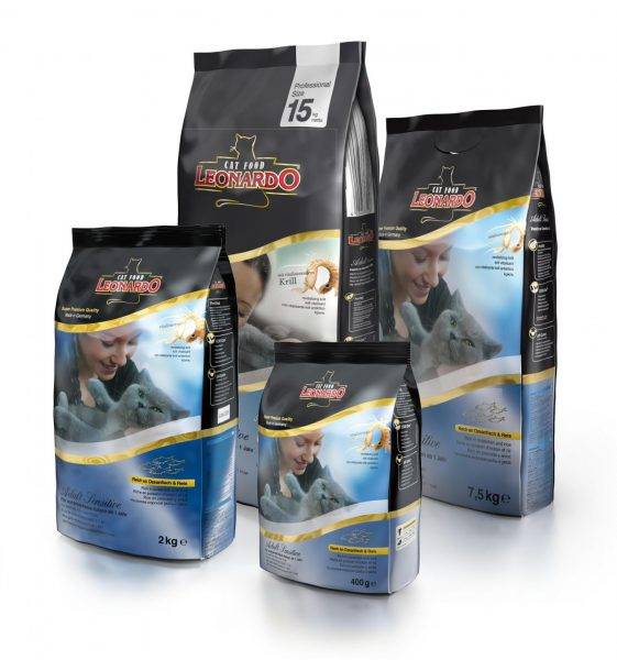 Корм для кошек марки Wellkiss